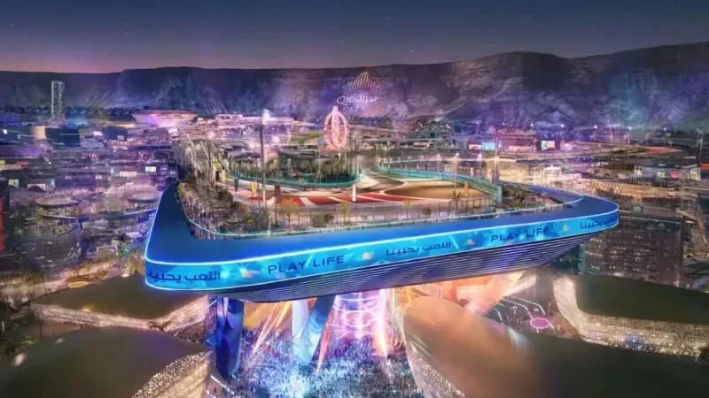 Sowas gab es noch nie! - 70 Meter hohe Kurve auf F1-Strecke in Saudi Arabien