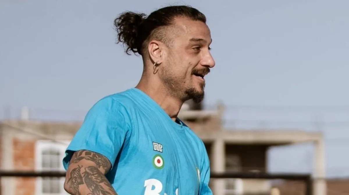 Se conoció la primera foto de Daniel Osvaldo desde su internación
