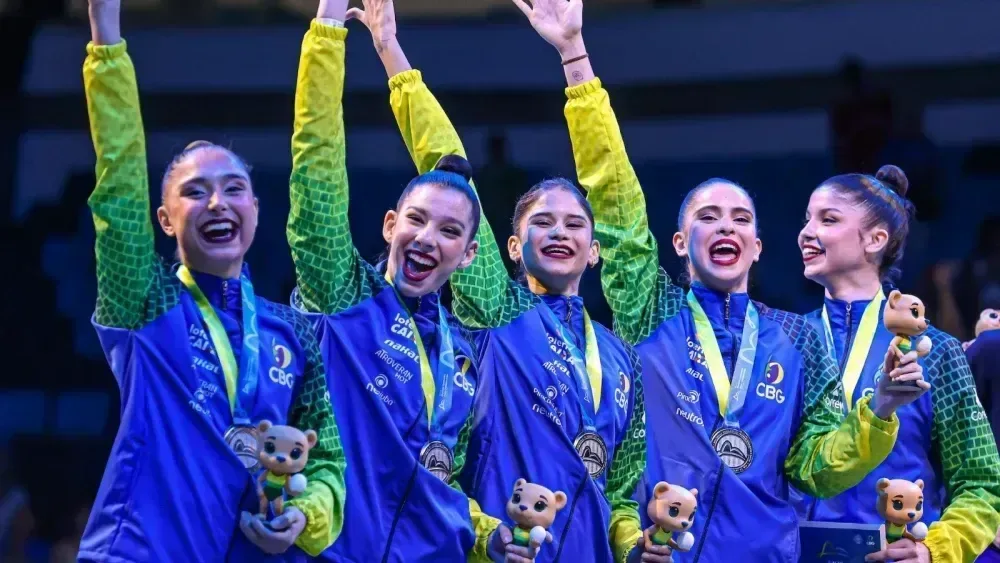 Com a capixaba Sofia Madeira, Brasil chega ao Mundial de Ginástica Rítmica em busca de ouro inédito