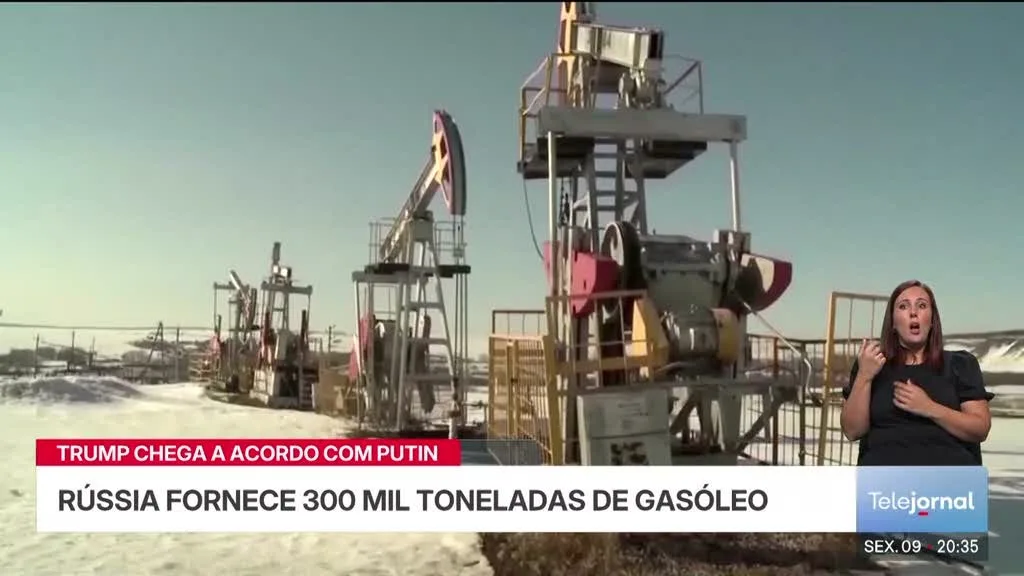 Rússia envia mais de 300 mil toneladas de gasóleo a todo o mundo