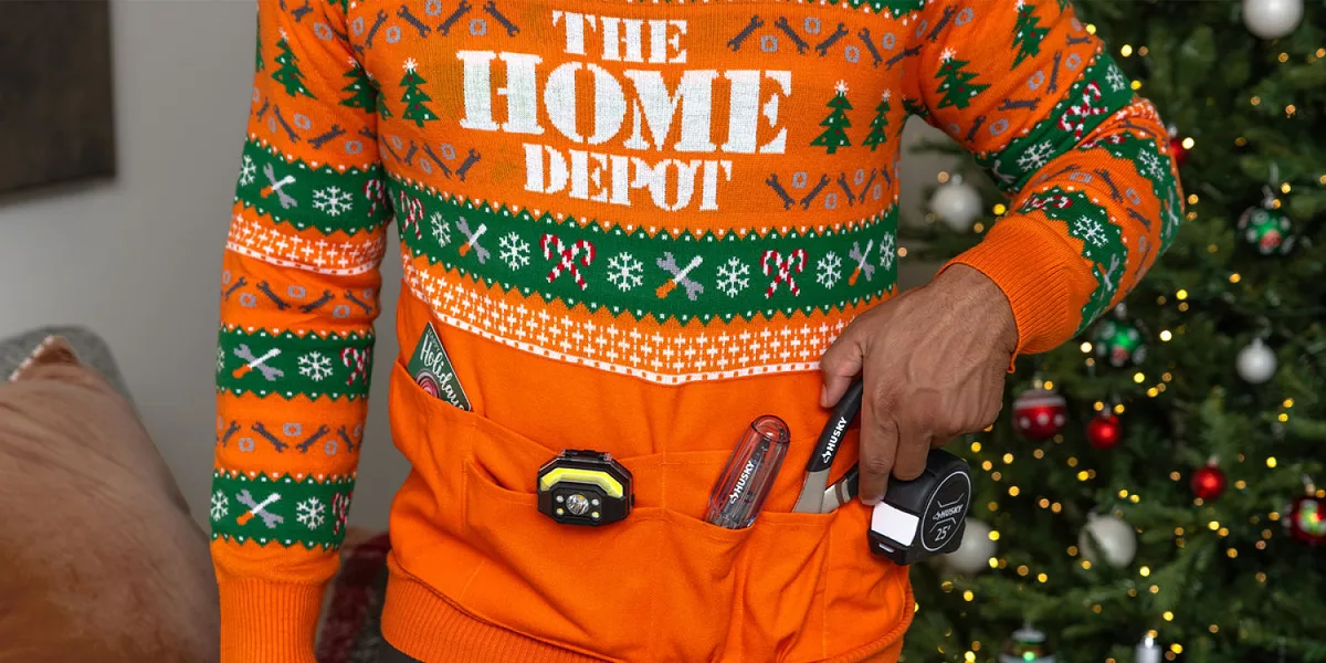 Home Depot’s holiday sweater is back — grab it before it sells out again