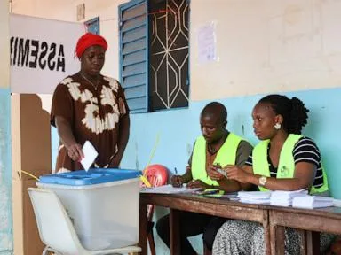 Guinea-Bissau votes in a referendum on granting the president expanded powers