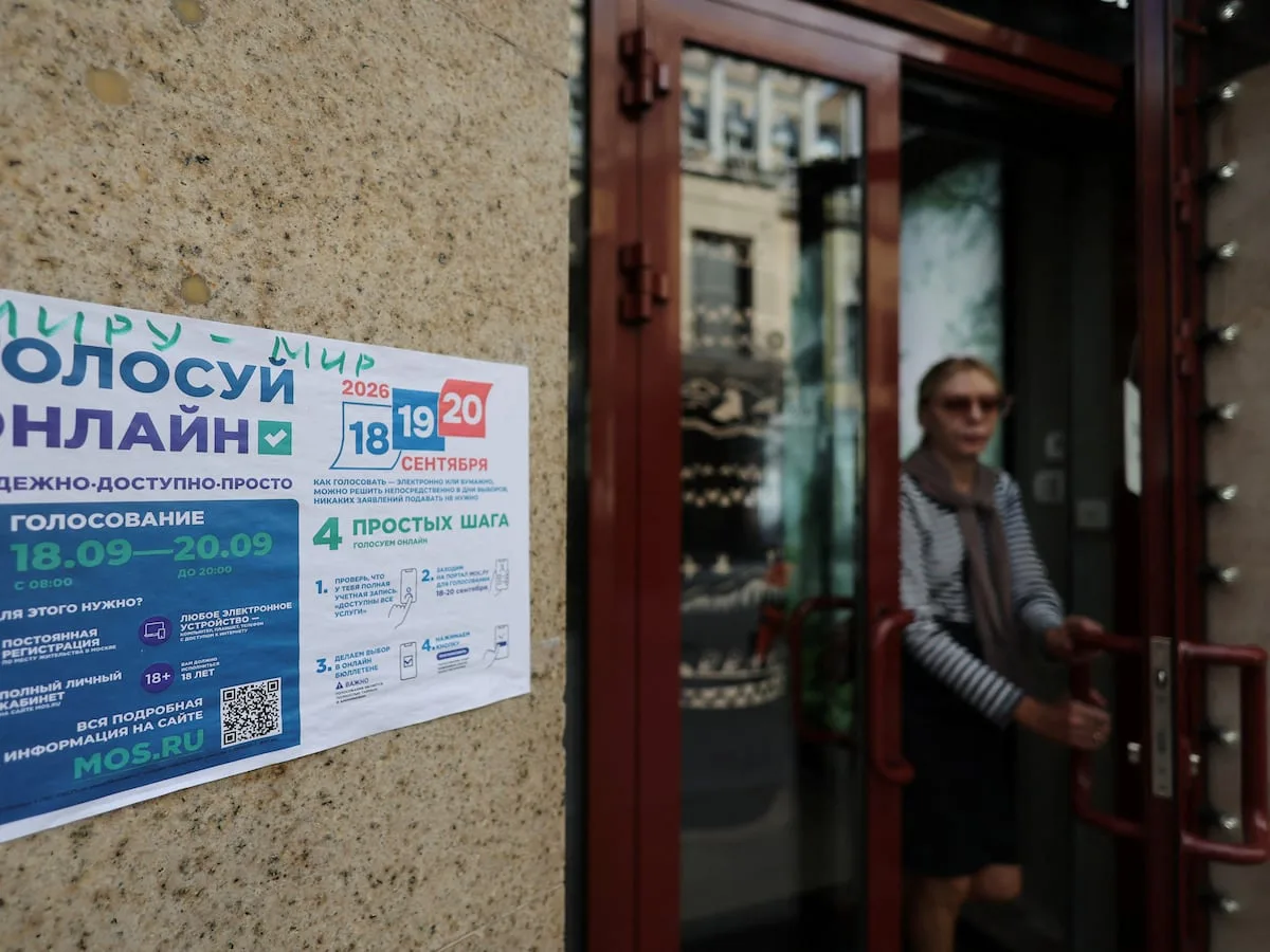 Russian anti-war candidate puts fears aside in bid for parliament seat