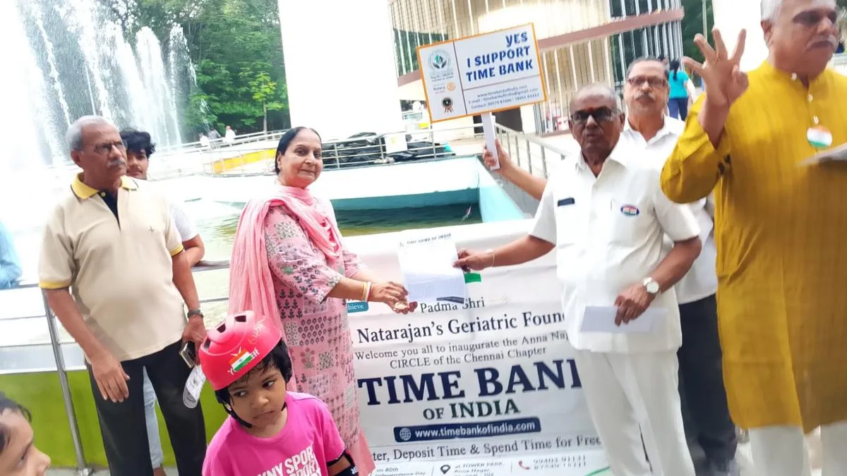 Time Bank initiative introduced in Anna Nagar