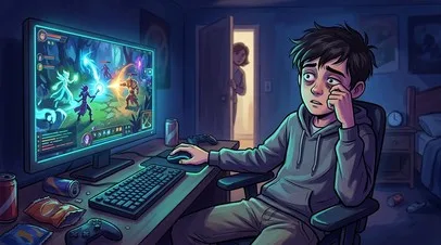 Врач Хакимзанов: нарушения сна могут быть признаком игровой зависимости у подростка