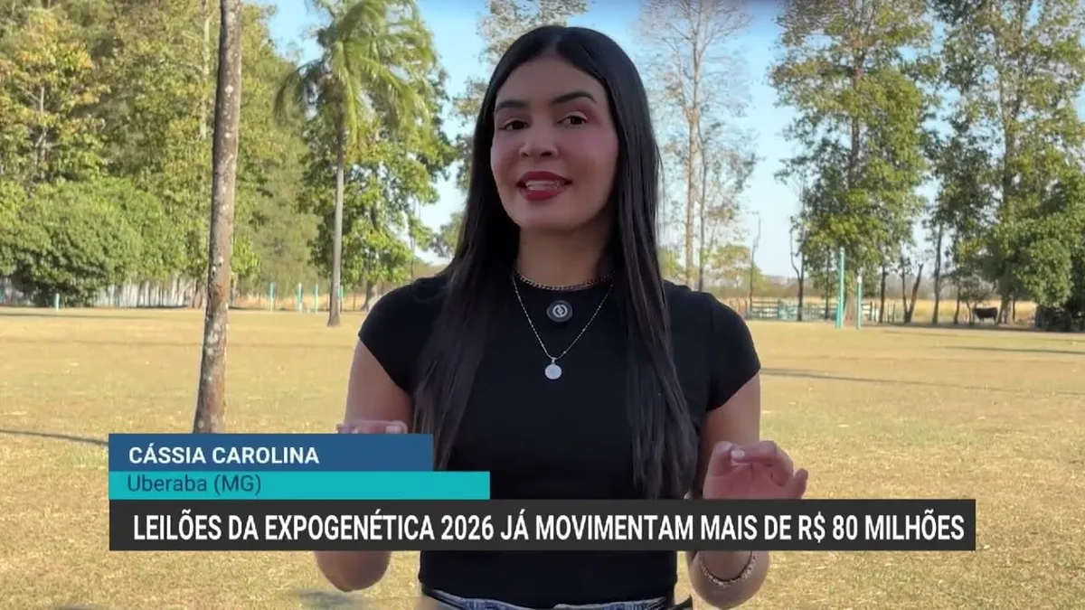Leilões da ExpoGenética 2026 já movimentam mais de R$ 80 milhões em Uberaba
