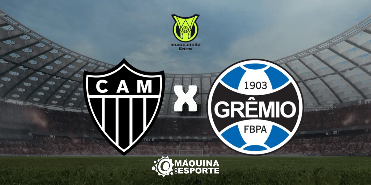 Atlético-MG x Grêmio: Onde assistir ao jogo da 23ª rodada do Brasileirão