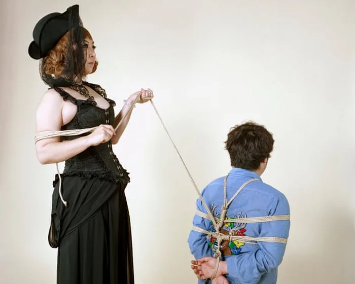 A dominatrix and her tightly bound client: Giada Ripa’s best photograph