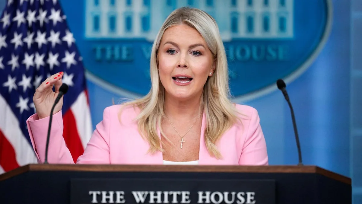 Trump-Sprecherin: Neue Aufgabe für Karoline Leavitt