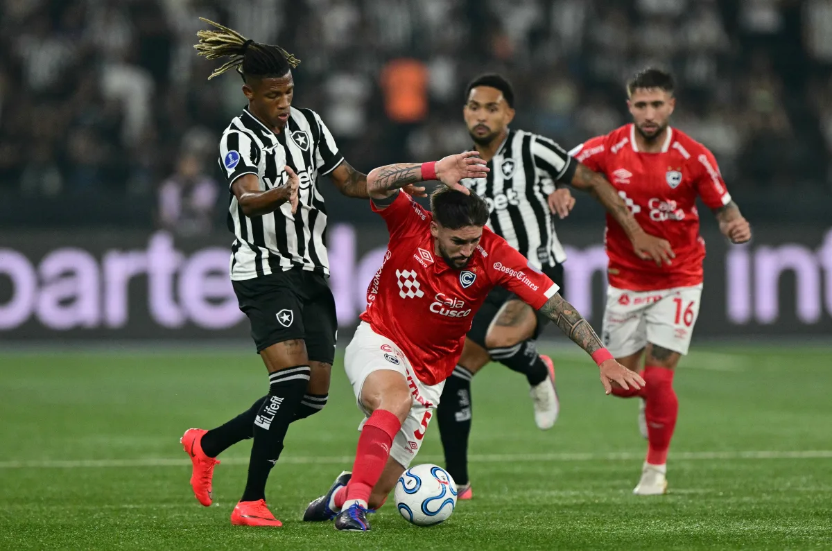Siga o tempo real de Botafogo x Cienciano pela Sul-Americana