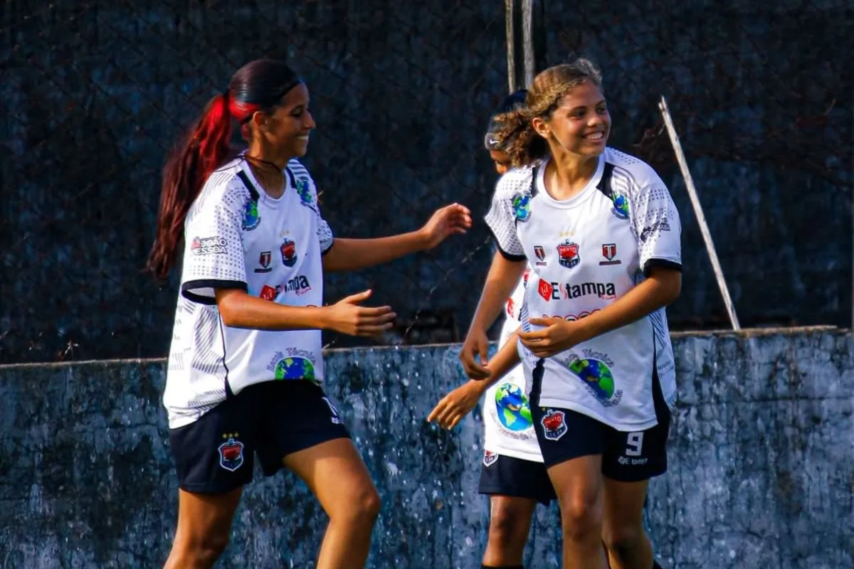 Mixto-PB e Spartax se reencontram na final do Paraibano Feminino Sub-17 após goleada na 1ª fase