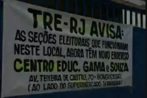 Um em cada quatro eleitores de locais de votação alterados no Rio deixaram de votar