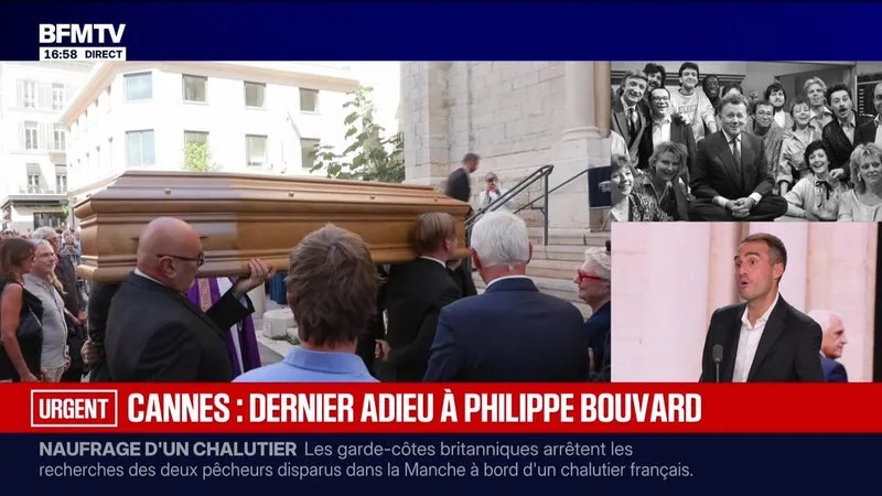 Marschall Truchot : Dernier adieu à Philippe Bouvard à Cannes - 31/08