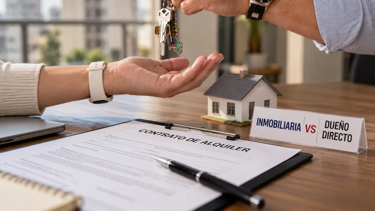 Dueño directo o inmobiliaria: ¿qué opción es más barata para alquilar y cuánto se puede ahorrar?