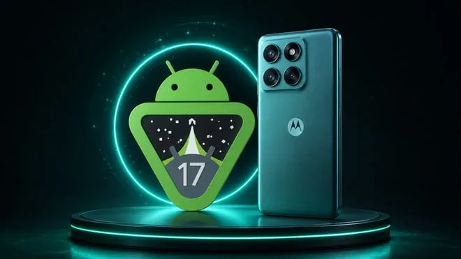 Motorola expande atualização do Android 17 beta para o Edge 60 Fusion