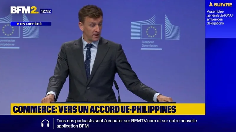 "Une année historique pour l'Union européenne": Bruxelles est en bonne voie de conclure un accord de libre-échange avec les Philippines