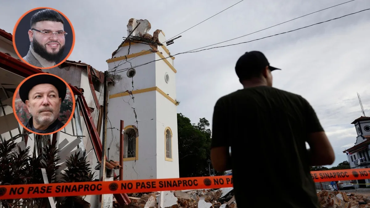 Rubén Blades, Sech y Farruko vuelcan su solidaridad y apoyo humanitario con el pueblo panameño tras el terremoto