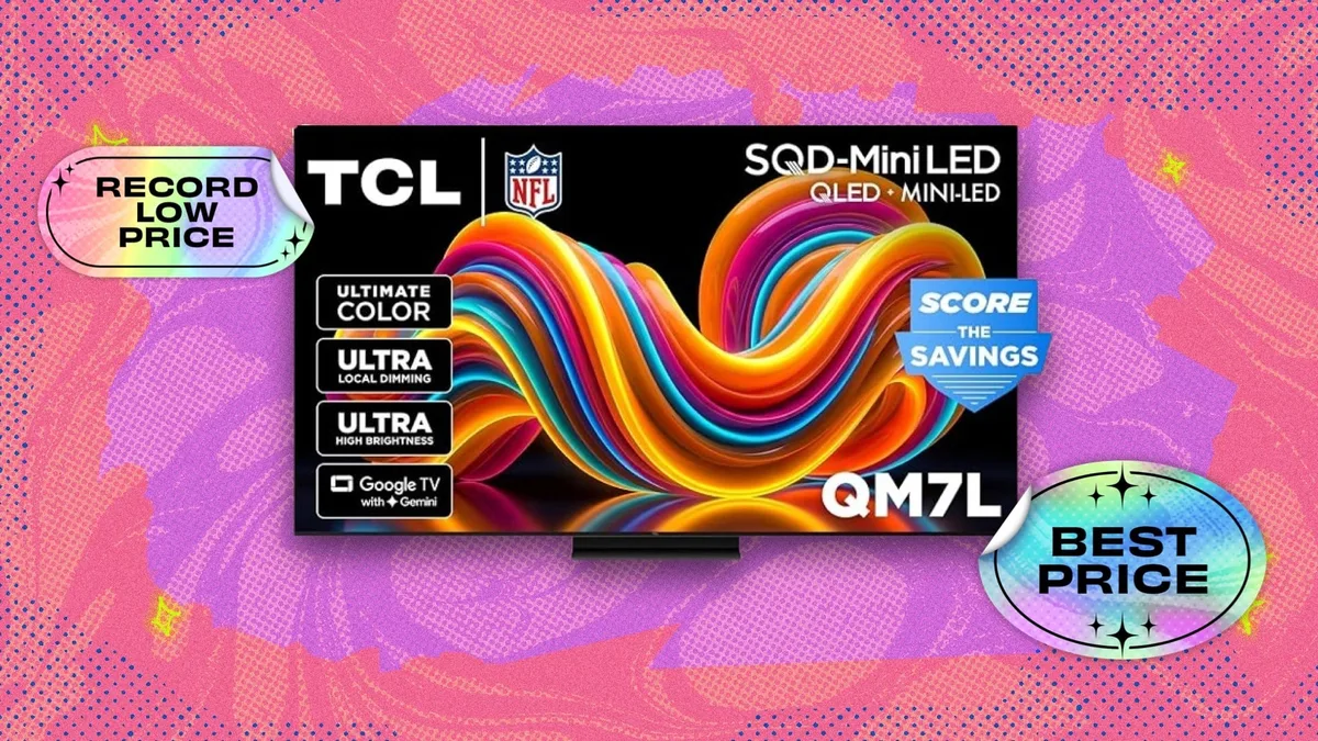 TCL TV deal alert: Get this stunning 65-inch Mini-LED TV for $602 off at Amazon