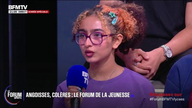 FORUM BFMTV - "Ce mouvement [lycéen] va devenir historique", estime Fatene, élève en première au lycée Paul Éluard en Seine-Saint-Denis