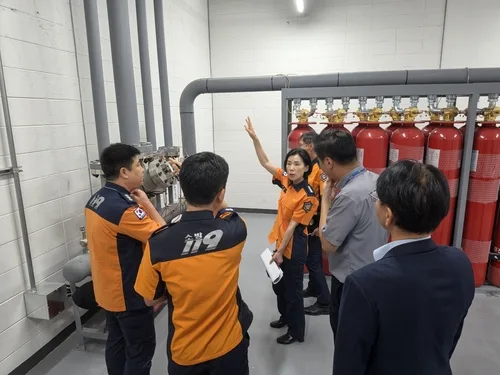 강원소방, 강릉 ITS 세계총회 앞두고 행사장 화재 안전 점검