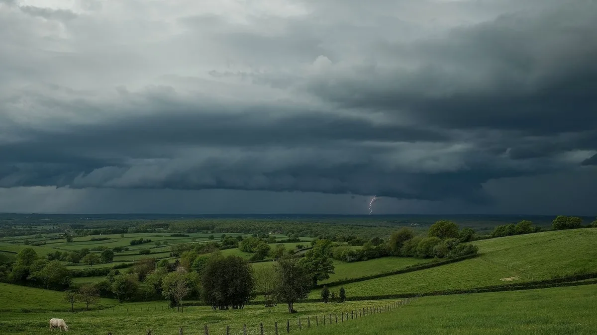 Vingt-trois départements placés en vigilance orange aux orages jeudi après-midi, la Corse en alerte canicule