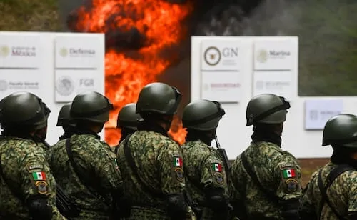 Incineran 66 kilos de drogas en Cuernavaca, Morelos; decomisos son resultado de 792 carpetas de investigación