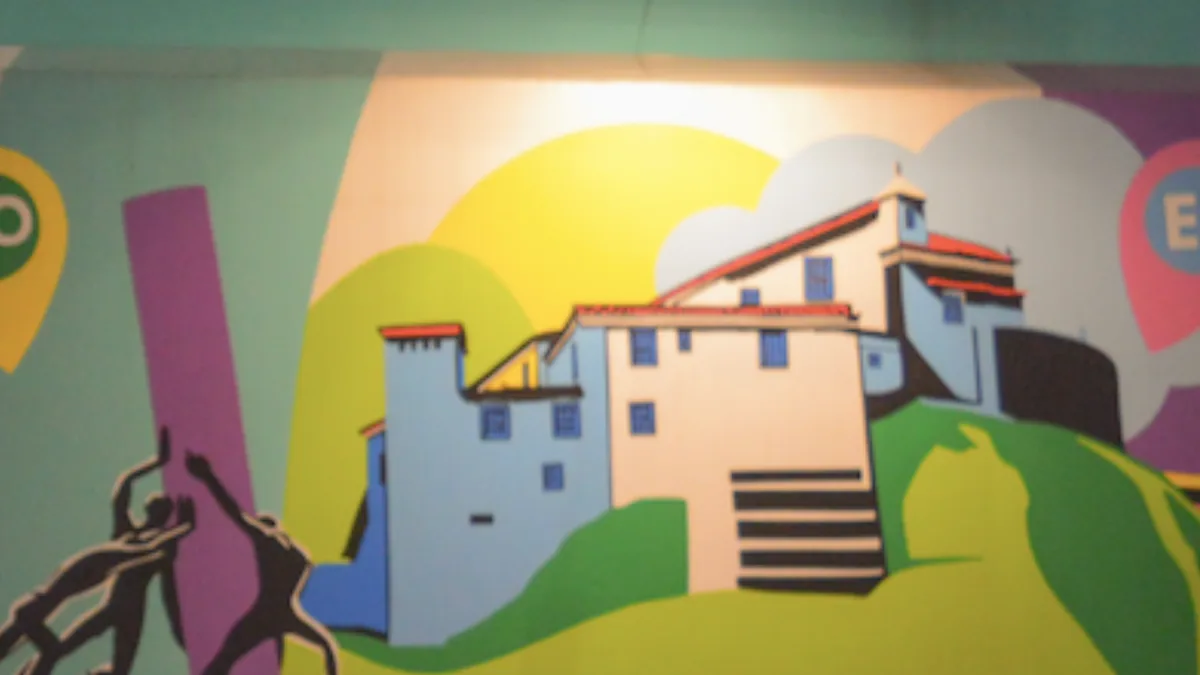 Convento da Penha representa o Espírito Santo em mural que celebra o Brasil em São Paulo