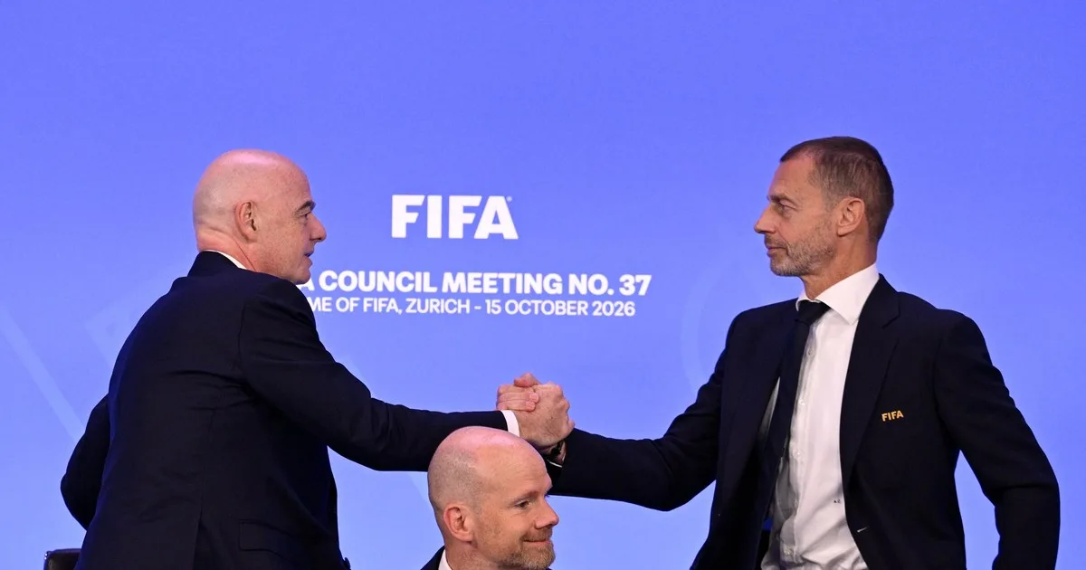Infantino: saludo distante con Ceferin y sus explicaciones