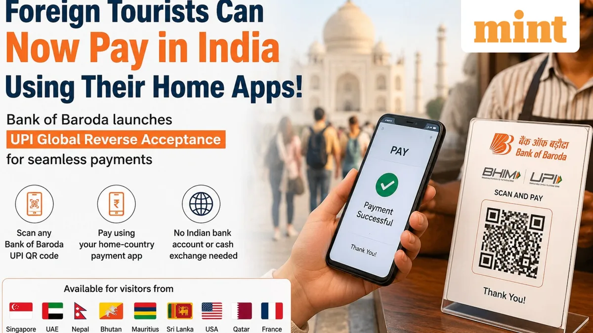 US, UAE, Singapore tourists can now pay Indian shops using their home payment apps: How it works