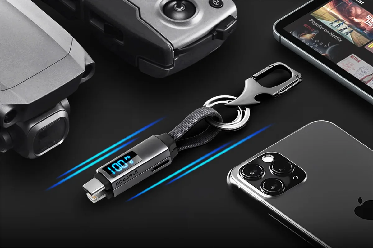 Keep your gadgets charged with this 100W 8-in-1 cable for $25