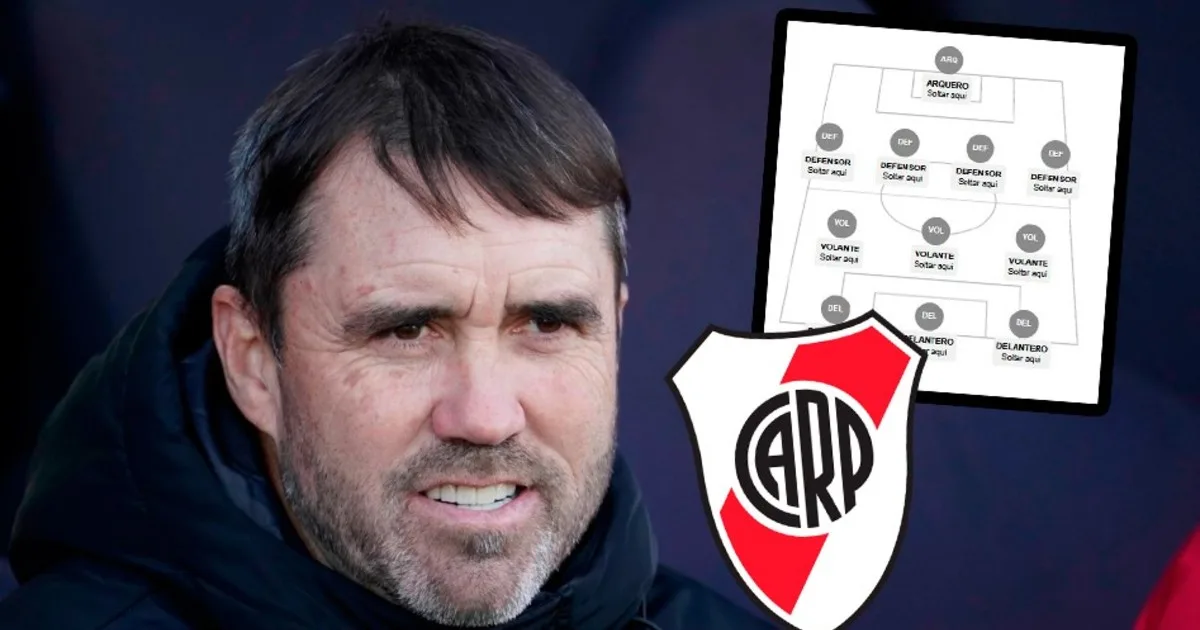River vs Independiente Santa Fe: ¿cuál fue el 11 que armaron los hinchas para clasificar en la Sudamericana?