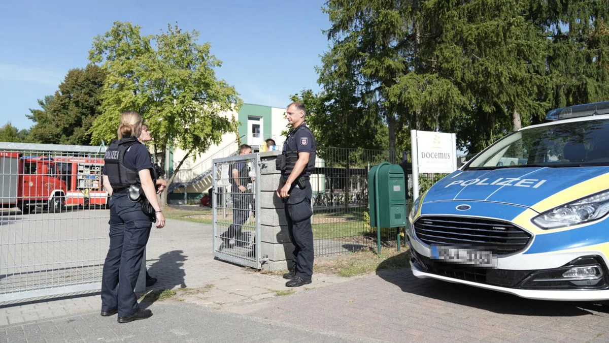 Zwei Tote an Schule in Gosen-Neu Zittau bei Berlin