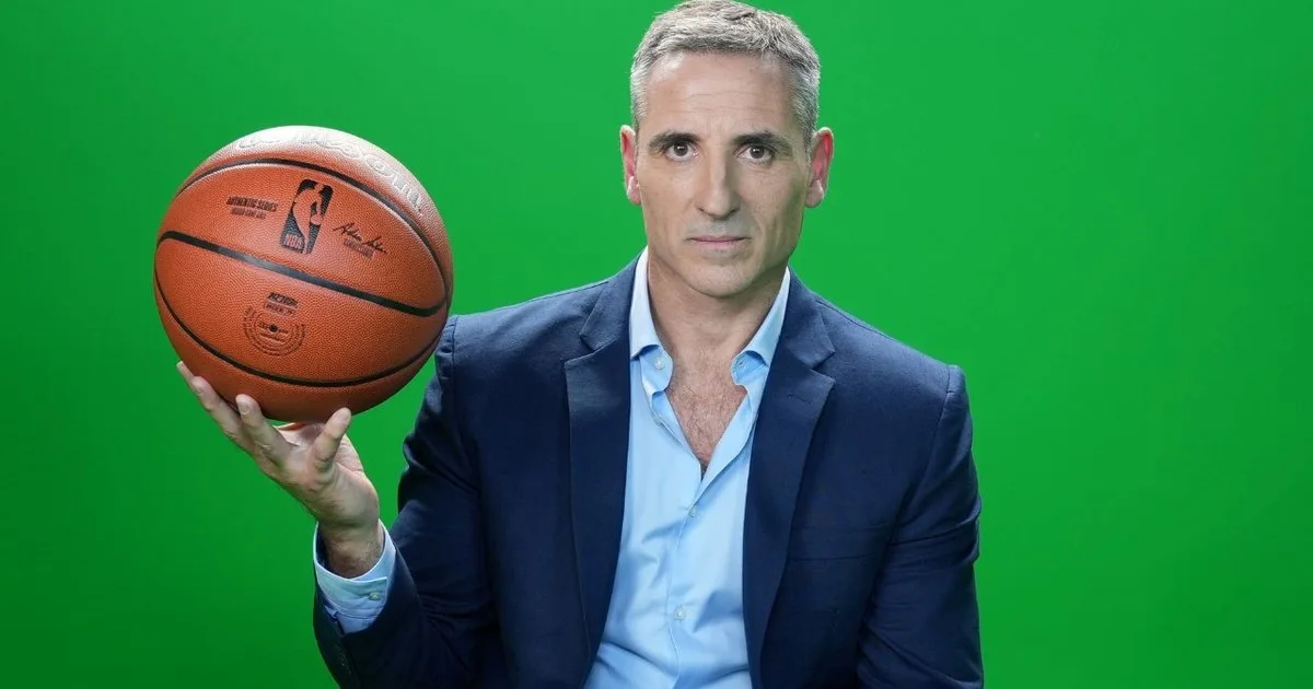 Montecchia con Olé: su rol como comentarista de NBA y la "caída" del básquet argentino