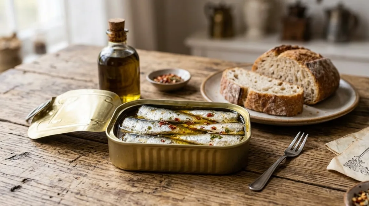 Los cocineros coinciden: “Las sardinas en lata se mejoran con 200 g de queso fresco, un pepino y medio morrón rojo”