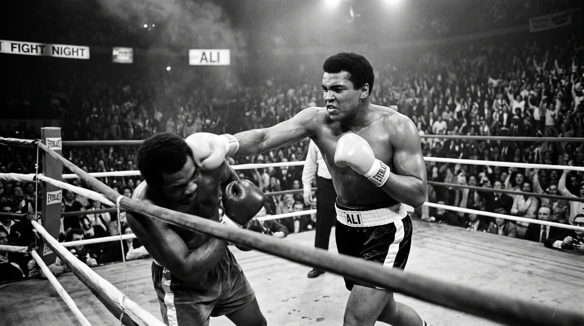Muhammad Ali, lenda do boxe mundial, sobre a coragem para dar o próximo passo: “Aquele que não tem coragem de assumir riscos não alcançará nada na vida”