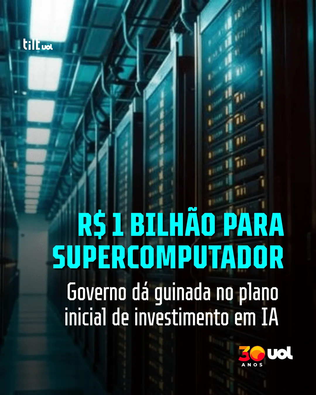 IA: Governo Lula anuncia investimento de R$ 1 bilhão em supercomputador