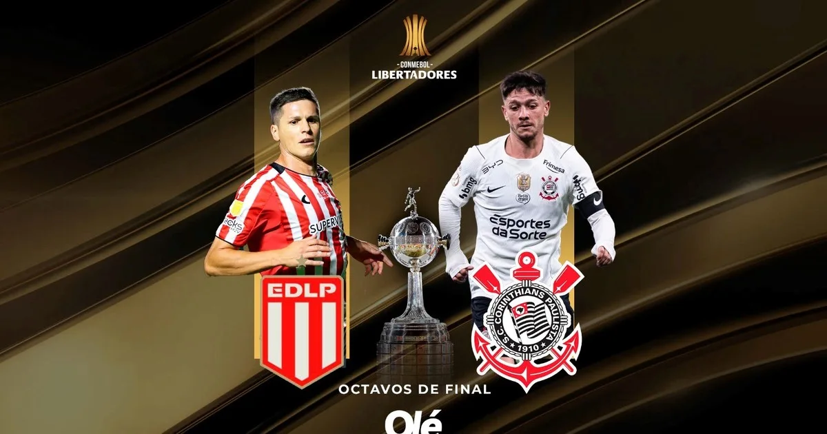 Estudiantes tiene rival: enfrentará a Corinthians en los cuartos de final de la Copa Libertadores