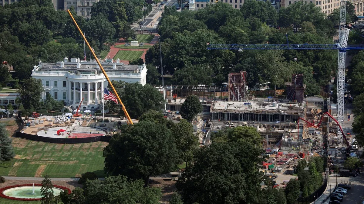 Weißes Haus: Oberster Gerichtshof erlaubt vorläufig Weiterbau von Trumps Ballsaal