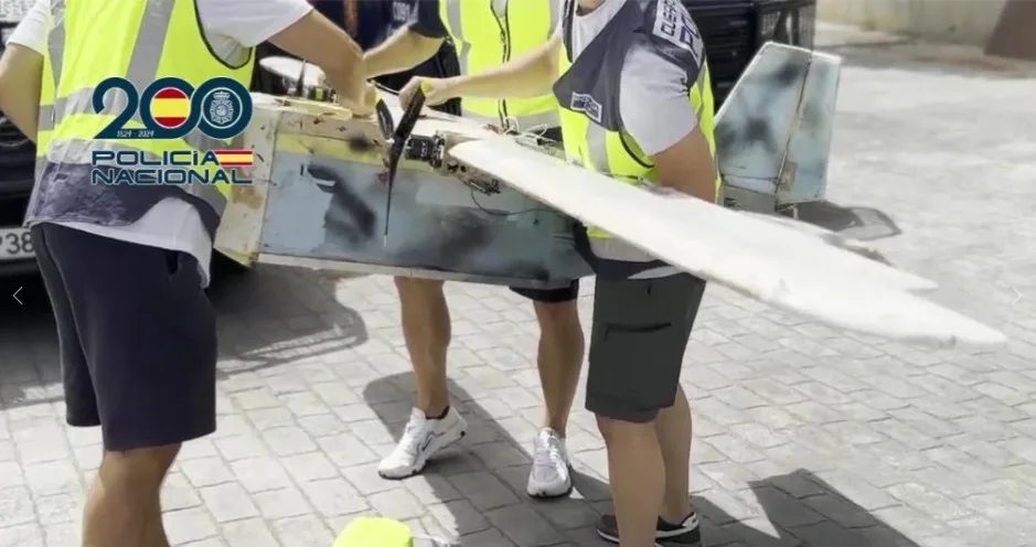 Desarticulan en el norte de España una red que repartía droga con drones