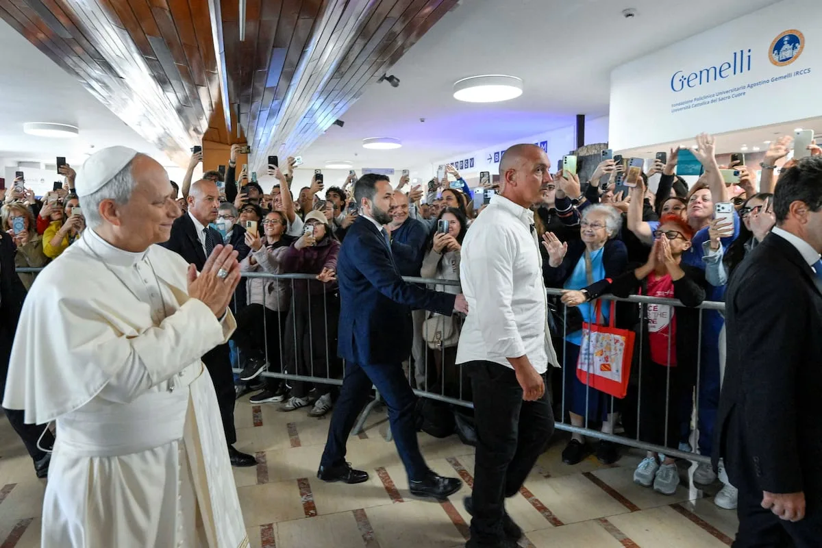 Pope Leo had peaceful night in hospital after lung cancer surgery