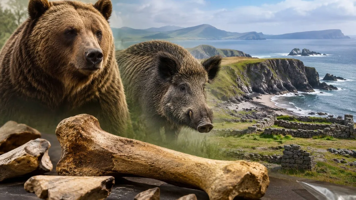 Scientists reidentify Ireland’s “Kerry Cow” bones as bear and wild boar, challenging farming theory