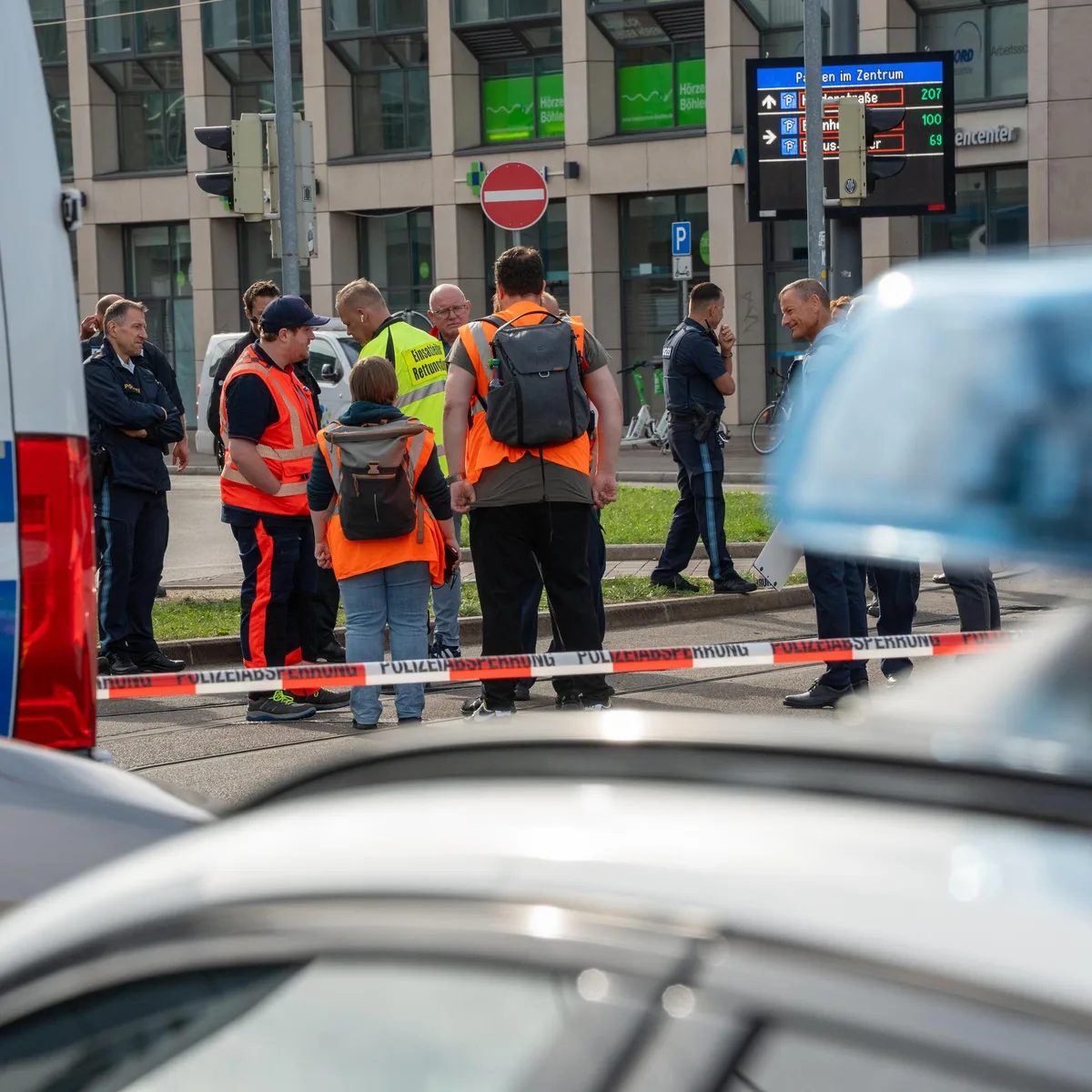 Bayern - Verletzte bei Explosion gegenüber Augsburger Hauptbahnhof