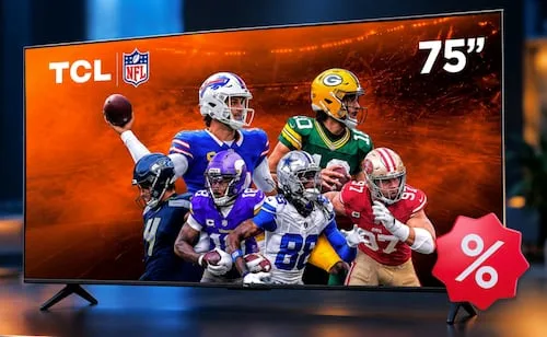 ¡Preciazo! Pantalla TCL QLED 4K de 75 pulgadas cae a $5,999 pesos en Amazon; tiene 65% de descuento e incluye envío gratis