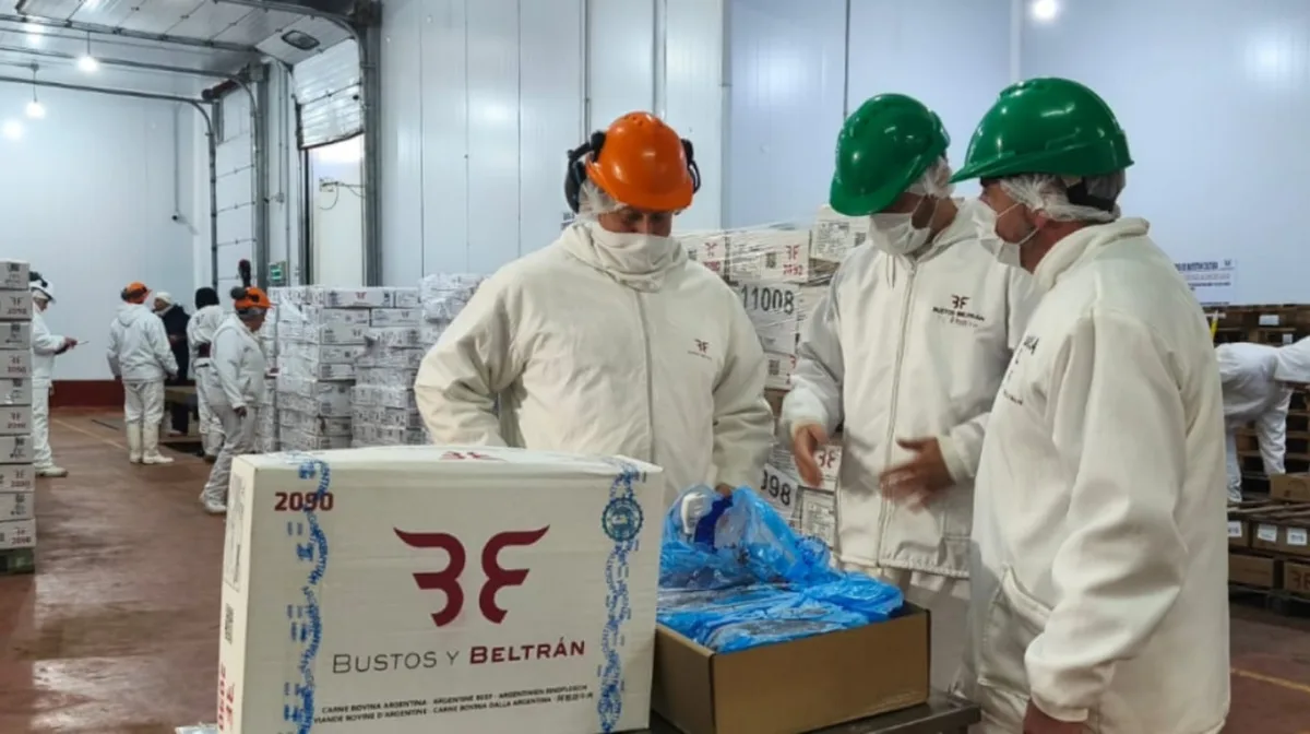De Juárez Celman a China: el frigorífico cordobés que concretó su primer envío de carne congelada