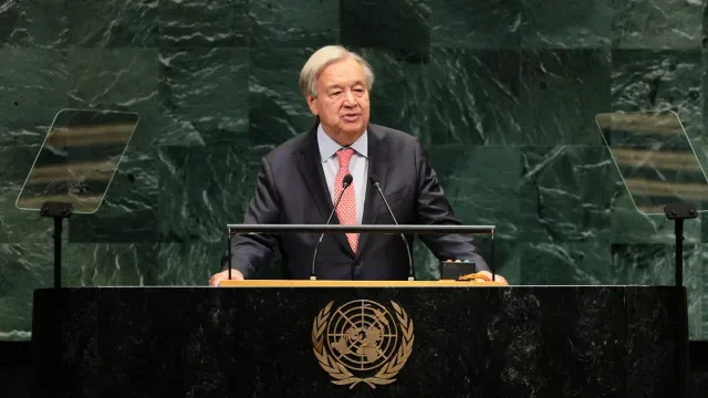 Guterres lança alerta na ONU: "As fissuras tornaram-se abismos"