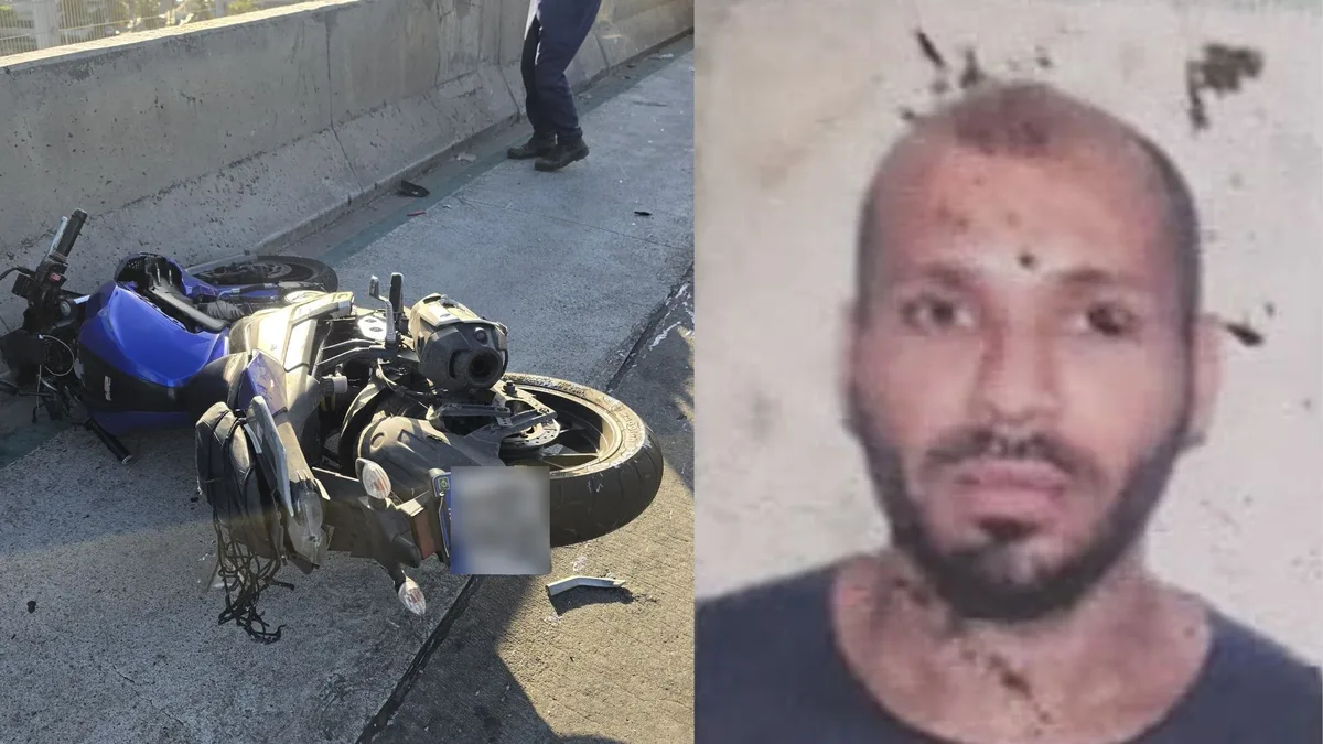 Motociclista morre após ser arremessado da Terceira Ponte e cair em ciclovia entre Vitória e Vila Velha