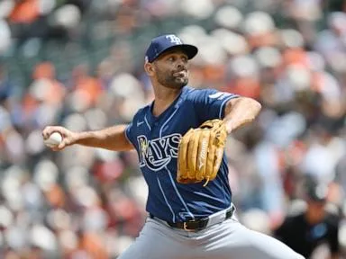 Nick Martinez allows 1 hit in 6 innings as Rays avert sweep with 3-1 win over Orioles