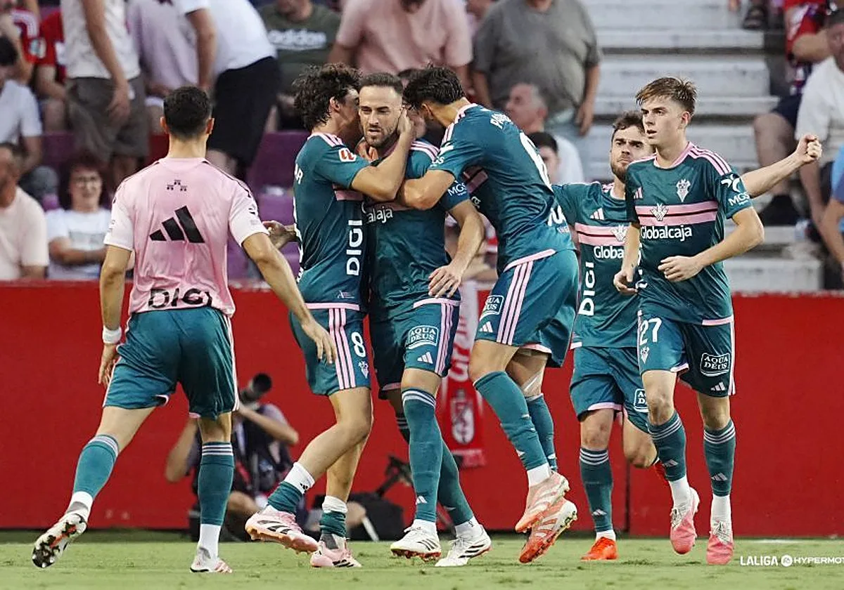 1-1: El Albacete estrena su puntaje con un merecido empate en Granada