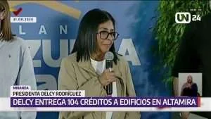 Gobierno nacional financia 104 condominios en Altamira