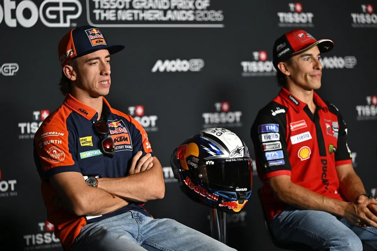 MotoGP: "Márquez está na reta final de sua carreira, e eu estou começando a minha", diz Acosta